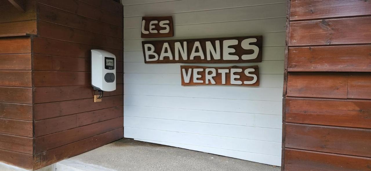 Les Bananes Vertes Ecolodges Saint-Claude Exteriör bild