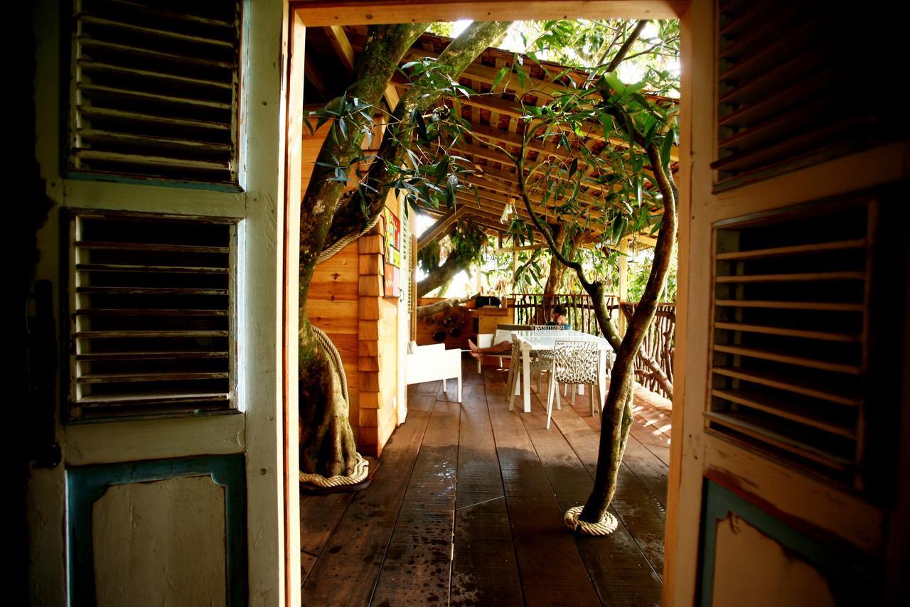 Les Bananes Vertes Ecolodges Saint-Claude Exteriör bild